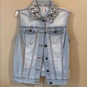Denim vest